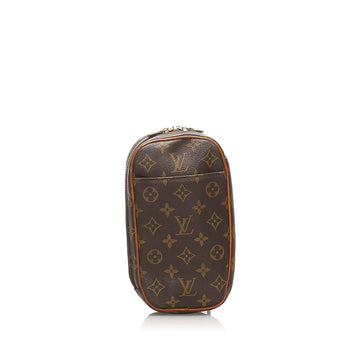 Louis-Vuitton Monogram Gange Pochette Fanny Bag