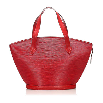 Louis-Vuitton Epi Saint Jacques PM Short Strap Red