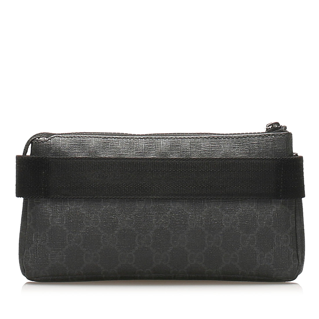 Gucci GG Supreme Belt Bag Black SHW