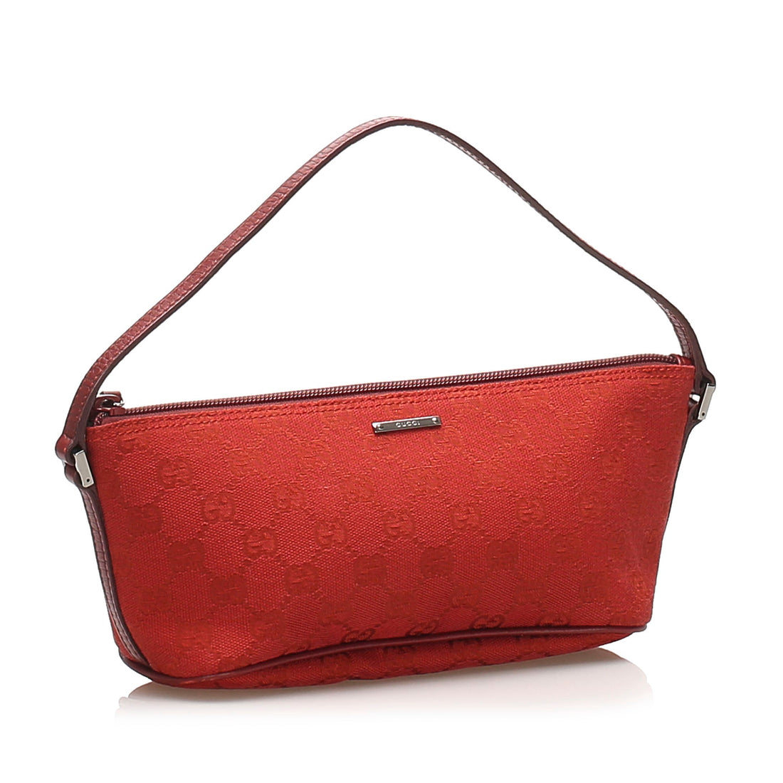 Gucci GG Canvas Boat Red