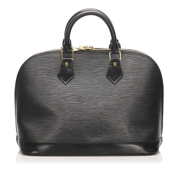 Louis-Vuitton Epi Alma PM Black