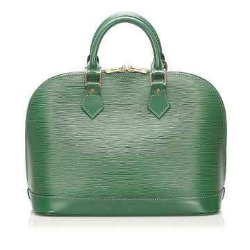 Louis-Vuitton Epi Alma PM Green