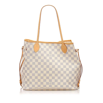 Louis-Vuitton Damier Azur Neverfull MM