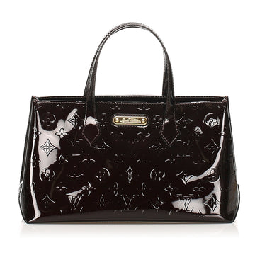 Louis-Vuitton Vernis Wilshire PM Purple