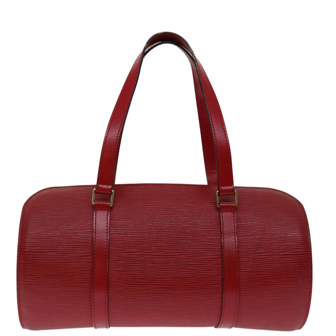 Louis Vuitton Soufflot  Leather Handbag