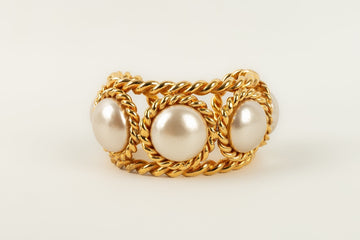 Bracelet manchette  Chanel Printemps 1993