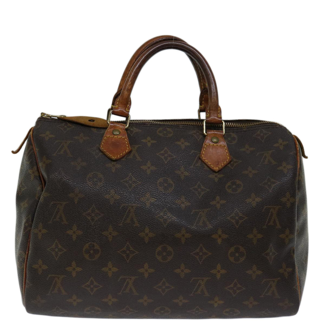 Louis Vuitton Speedy 30  Canvas Handbag