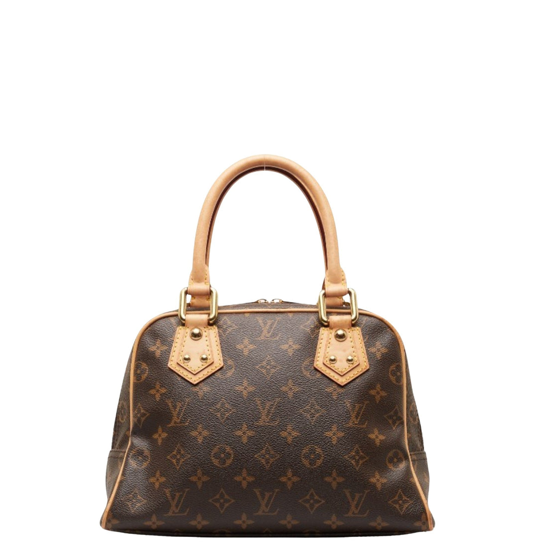 Louis Vuitton Manhattan Pm  Canvas Handbag