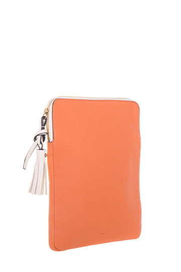 Chloe Orange Leather Pouch