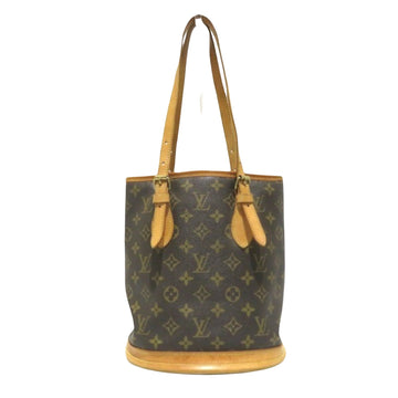 Louis Vuitton Bucket Pm  Canvas Handbag