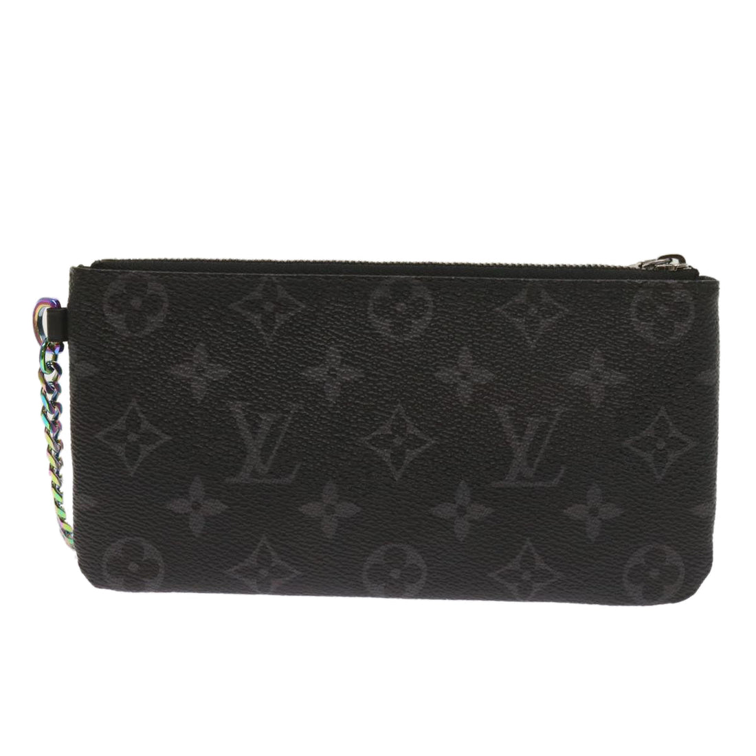 Louis Vuitton Pochette ClÃ©s  Canvas Clutch Bag