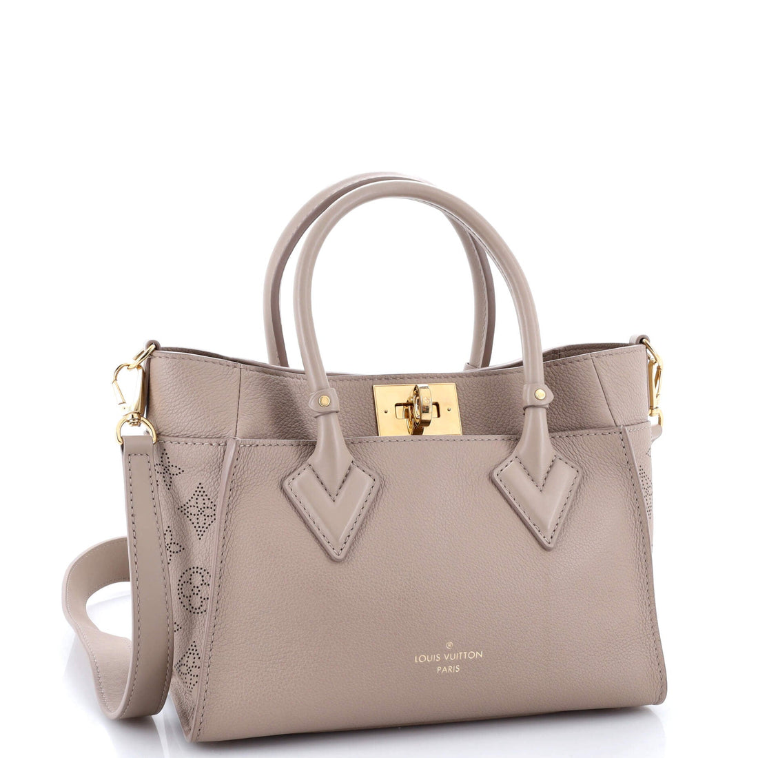 On My Side Tote Mahina Leather PM