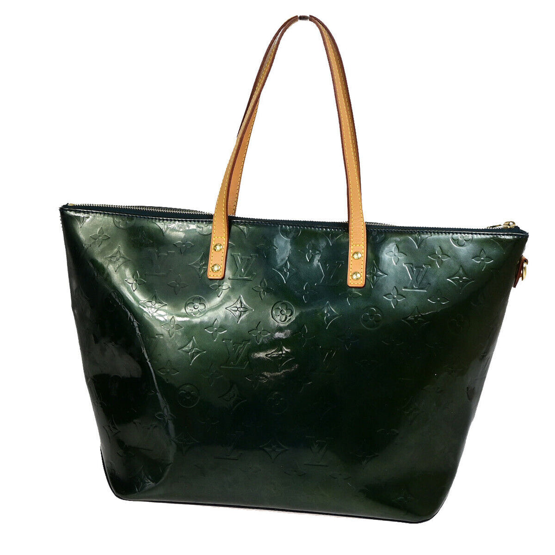 Louis Vuitton Bellevue  Patent Leather Shoulder Bag