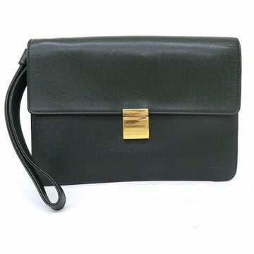 Louis Vuitton Selenga  Leather Clutch Bag
