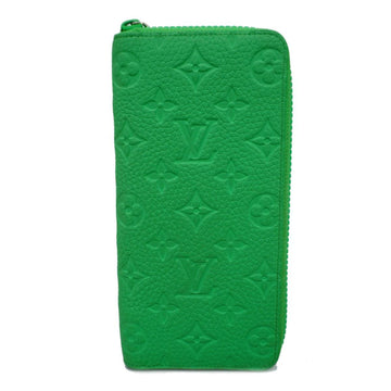 Louis Vuitton Zippy Wallet Vertical  Leather Wallet