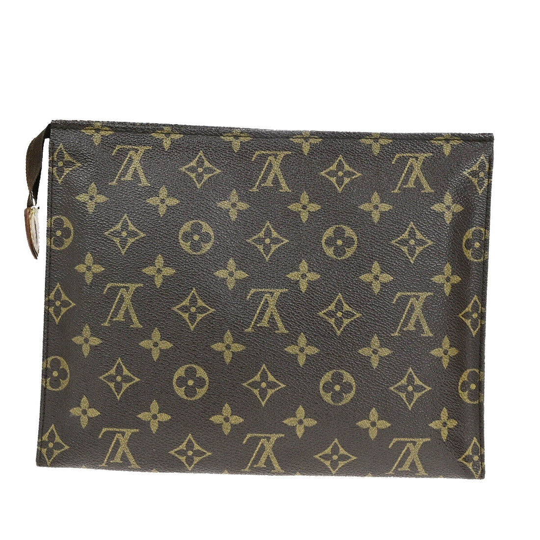 Louis Vuitton Poche Toilette  Canvas Clutch Bag