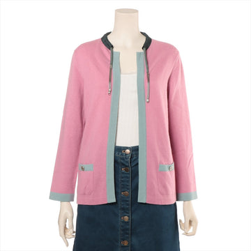 Chanel Coconut Button Cashmere Cardigan 34 Pink P43350K04410