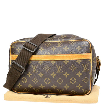 Louis Vuitton Reporter Pm  Canvas Shoulder Bag