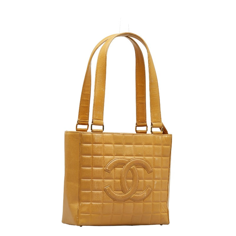 Chanel Cocono mark  houlder Bag Beige   CHANEL