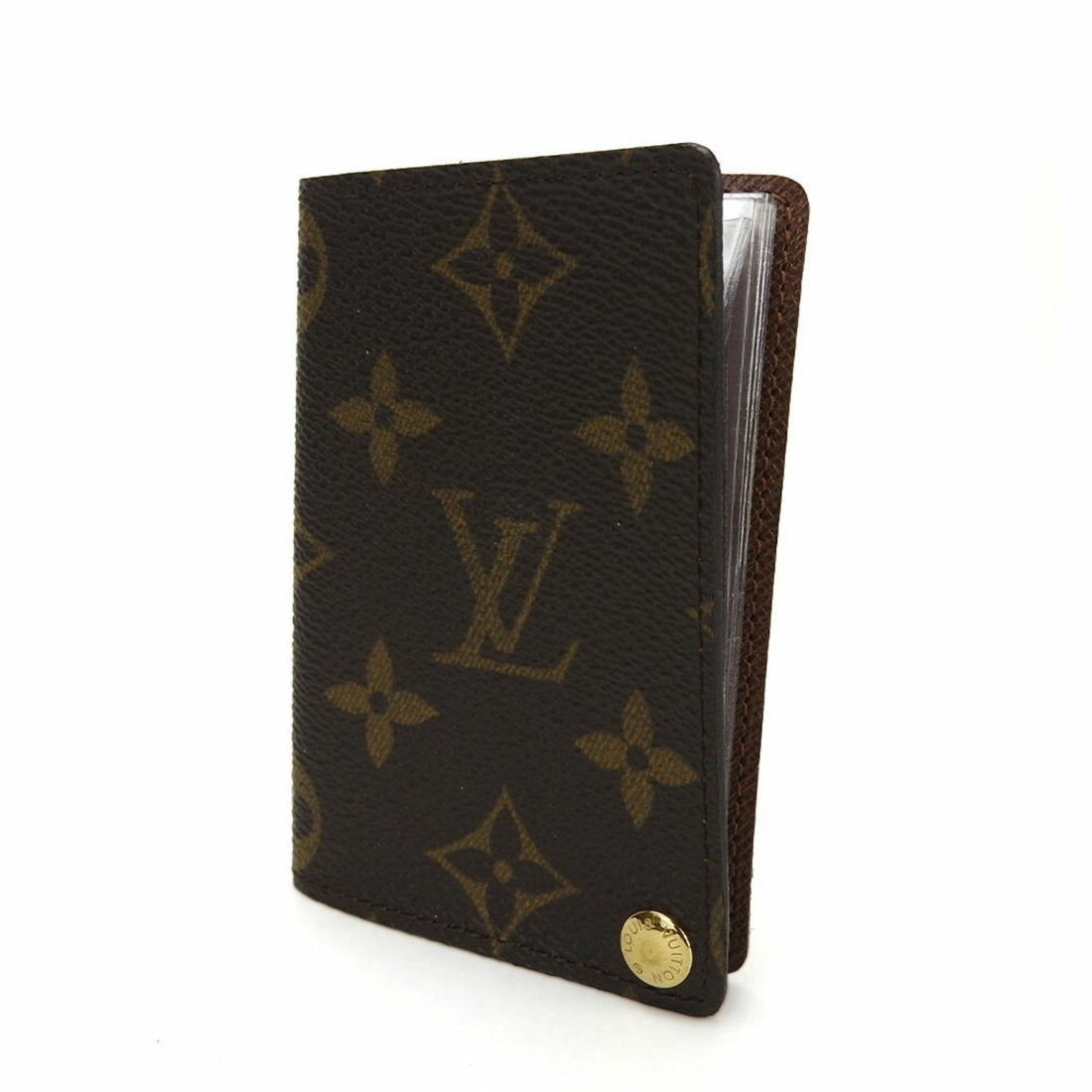 Louis Vuitton Porte Carte Cit Bifold  Canvas Wallet