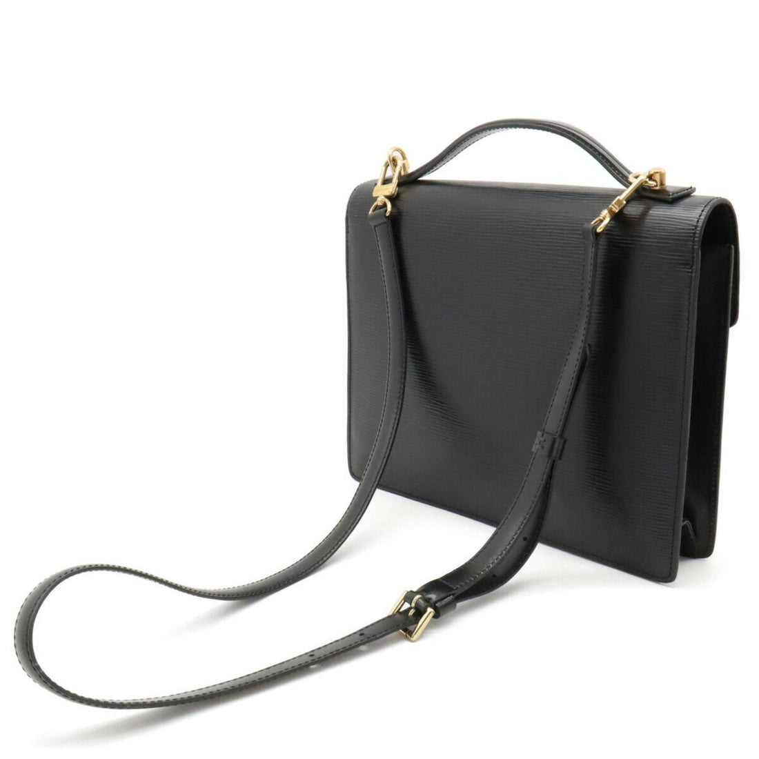 Louis Vuitton Monceau  Leather Shoulder Bag
