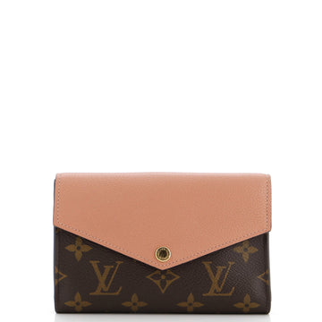 Pallas Wallet Monogram Canvas and Leather Compact