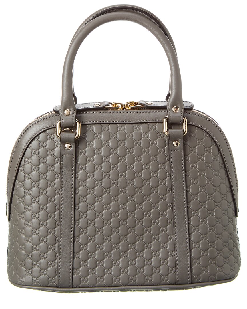 Gucci Guccissima Leather Top Handle Satchel