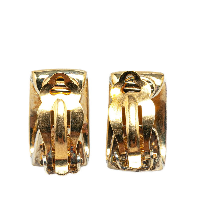 Chanel  Coco Mark Earrings Gold