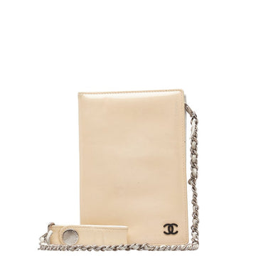 Chanel Coco Mark Card Case  Leather
