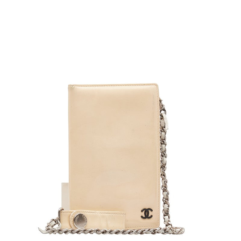 Chanel Coco Mark Card Case  Leather
