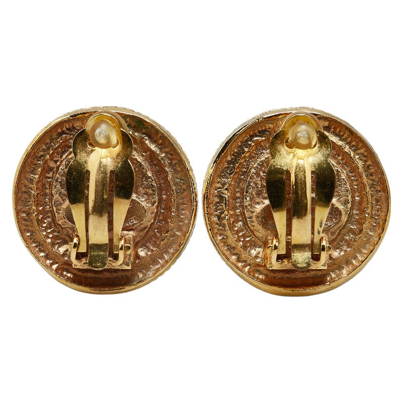 Chanel  Gold Plated Earrings