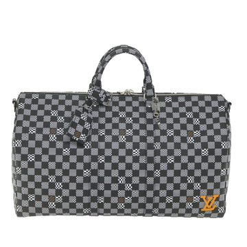 Louis Vuitton Keepall Bandouliere 50  Canvas Travel Bag