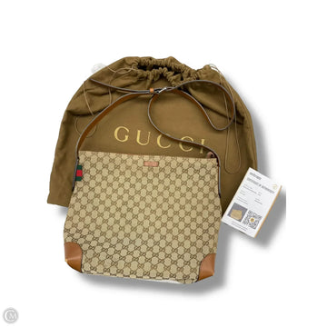 Tote Luxury Designer By Gucci, Size: Large