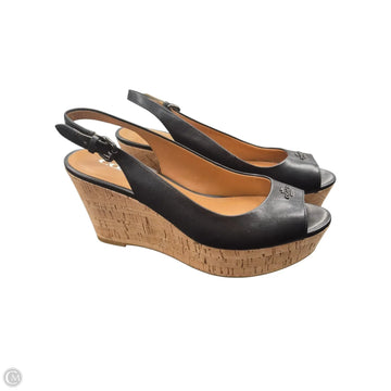 Shoes Designer By Coach In Black, Size: 7