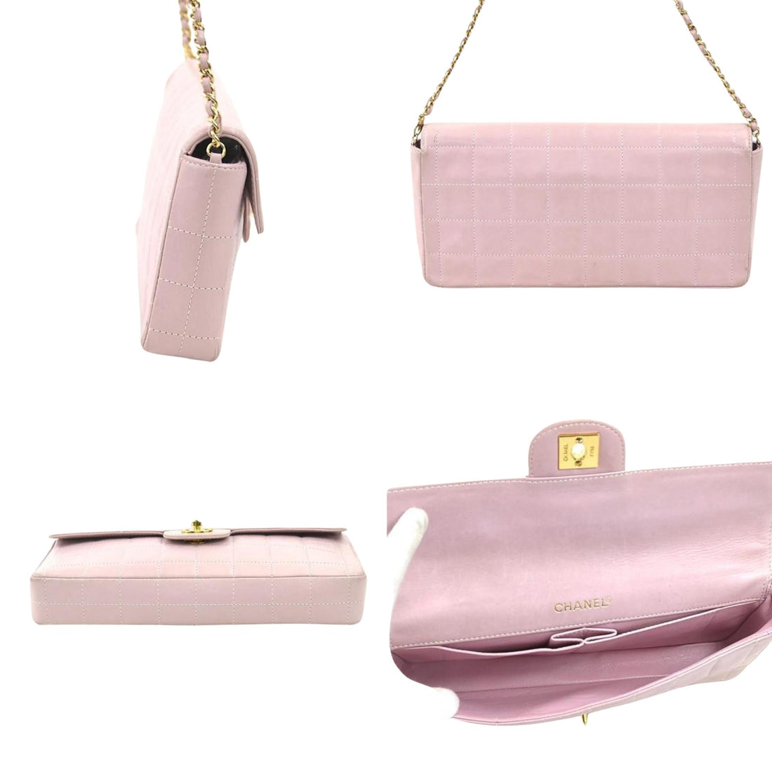 Top Quality Chanel Chocolate bar Shoulder Bag