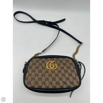 Crossbody Luxury Designer By Gucci, Size: Small