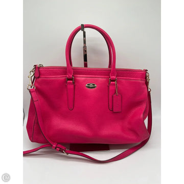 Crossbody Designer By Coach, Size: Large