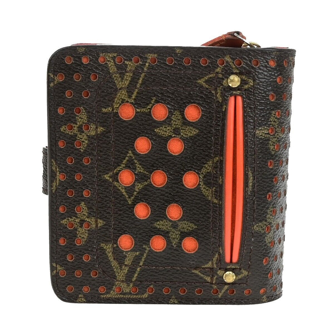 Louis Vuitton Perfo Compact  Canvas Wallet