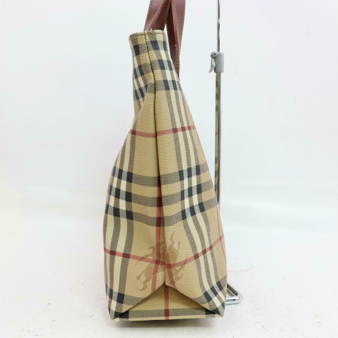 Indistinguishable  Burbe**y London Tote Bag Brown PVC (SHC1-14502)