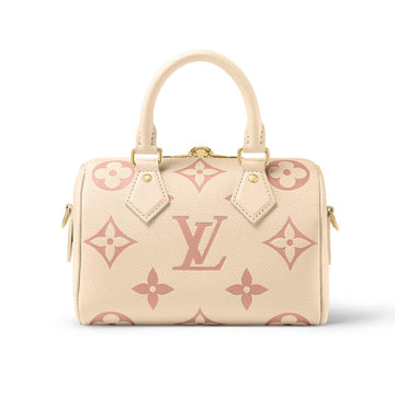 LV SPEEDY BANDOULIÃRE 20 BAG LATTE CHAMALLOW 21CM M46875