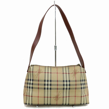 Indistinguishable  Burbe**y London Shoulder Bag Brown PVC (SHC7-10761)