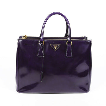 Prada Bag Spazzolato Galleria Purple New 1:1 Rep Leather Tote