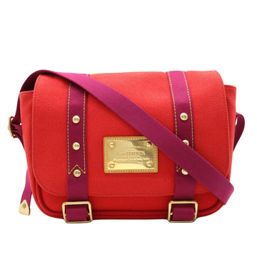 Louis Vuitton Antigua  Canvas Shoulder Bag
