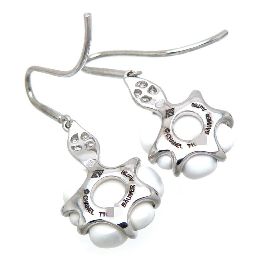 Top Quality Chanel Camelia Earrings