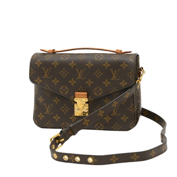 Louis Vuitton Metis  Canvas Shoulder Bag