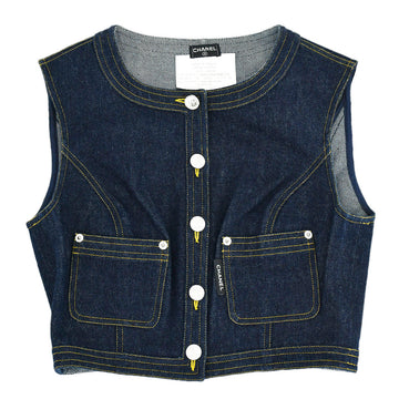 Chanel Vest Denim Jacket #40