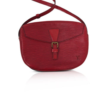 Louis-Vuitton Epi Rare Red Jeune Fille MM
