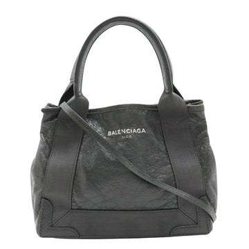 Balenciaga Navy Cabas Tote