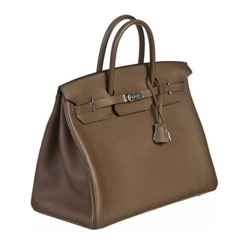 HermÃÂ¨s Birkin 40 Taupe PHW