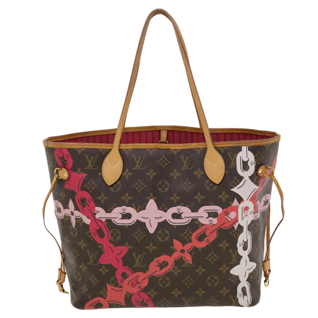 Louis Vuitton Neverfull Mm  Canvas Tote Bag